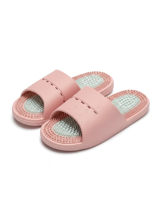 Akupressur Massage Hausschuhe – Rutschfeste Schlappen für Damen & Herren